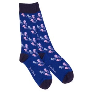SWOLE PANDA BAMBOO SOCKS - JELLYFISH