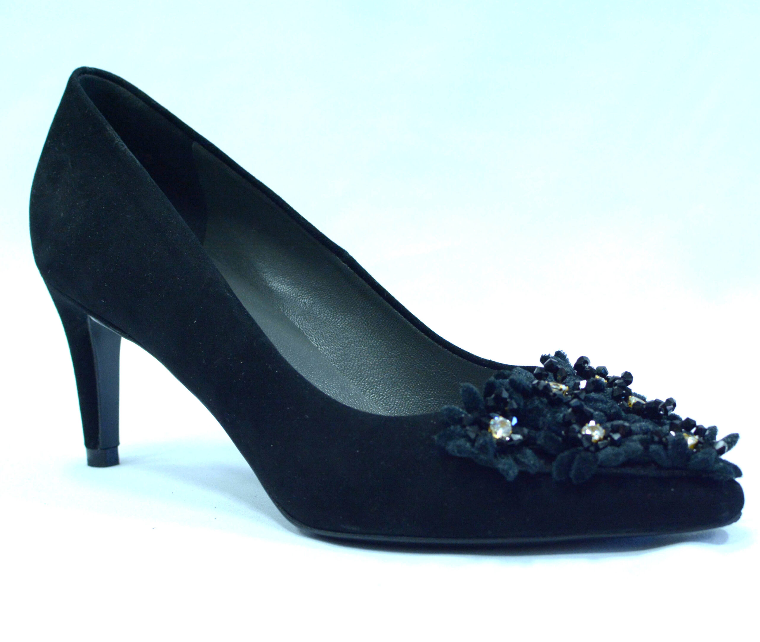Black Suede 74263 Detail Court - 1