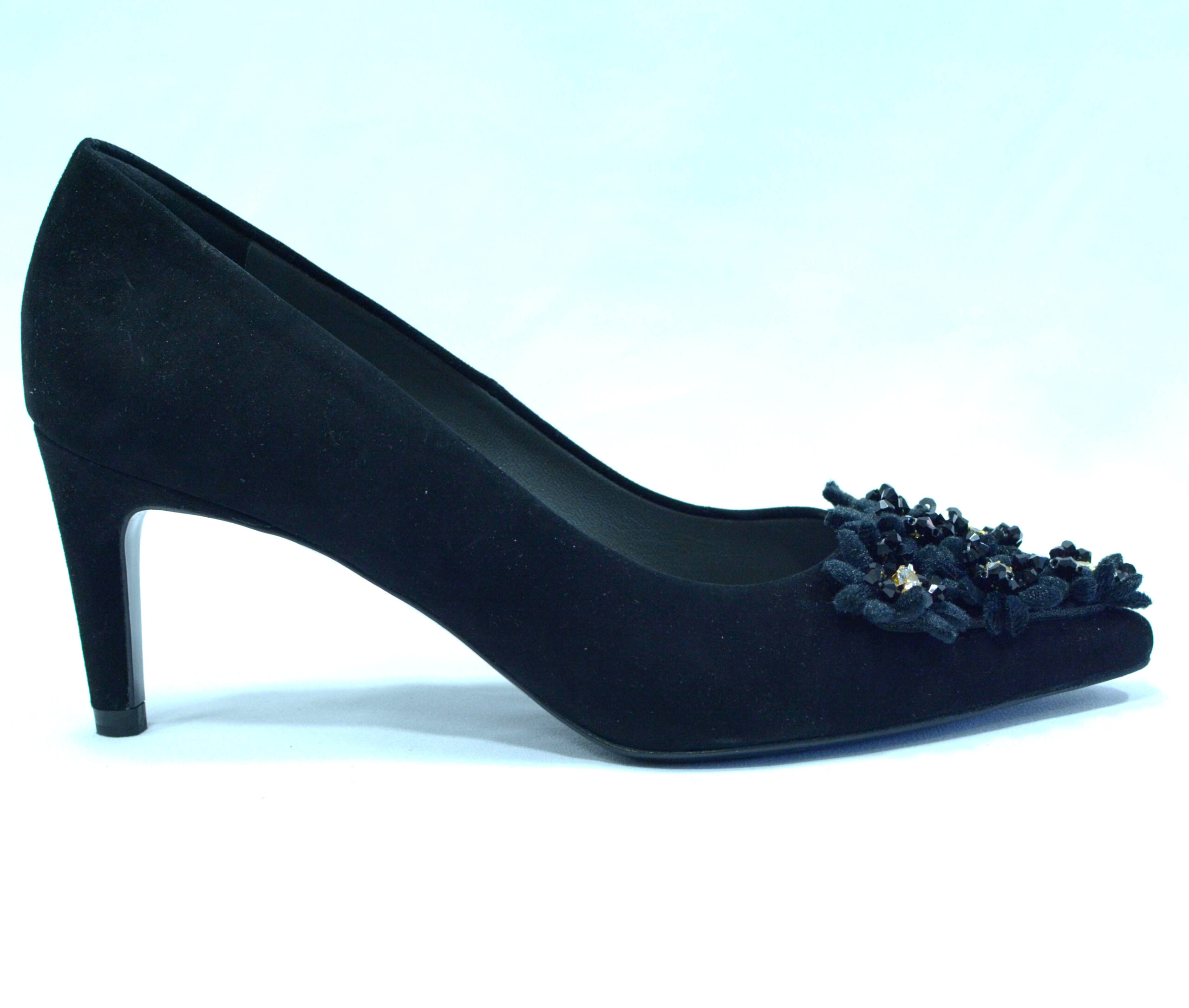 Black Suede 74263 Detail Court - 2