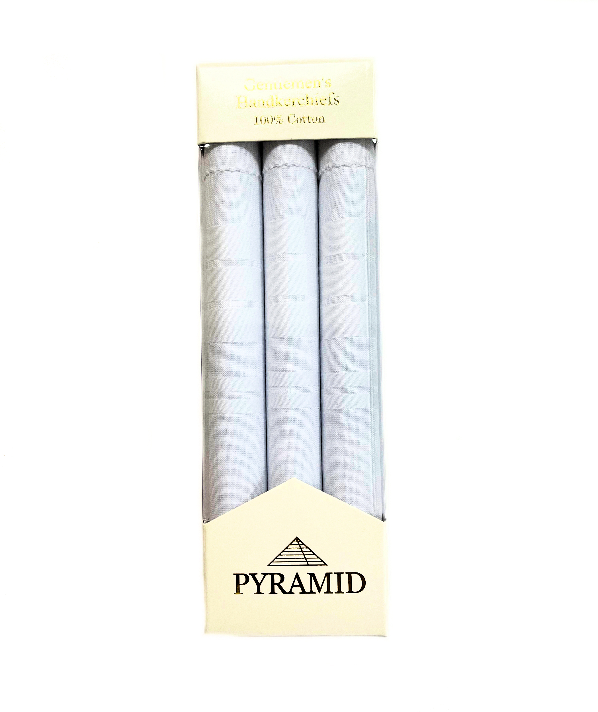 WHITE HEM STITCHED HANDKERCHIEFS