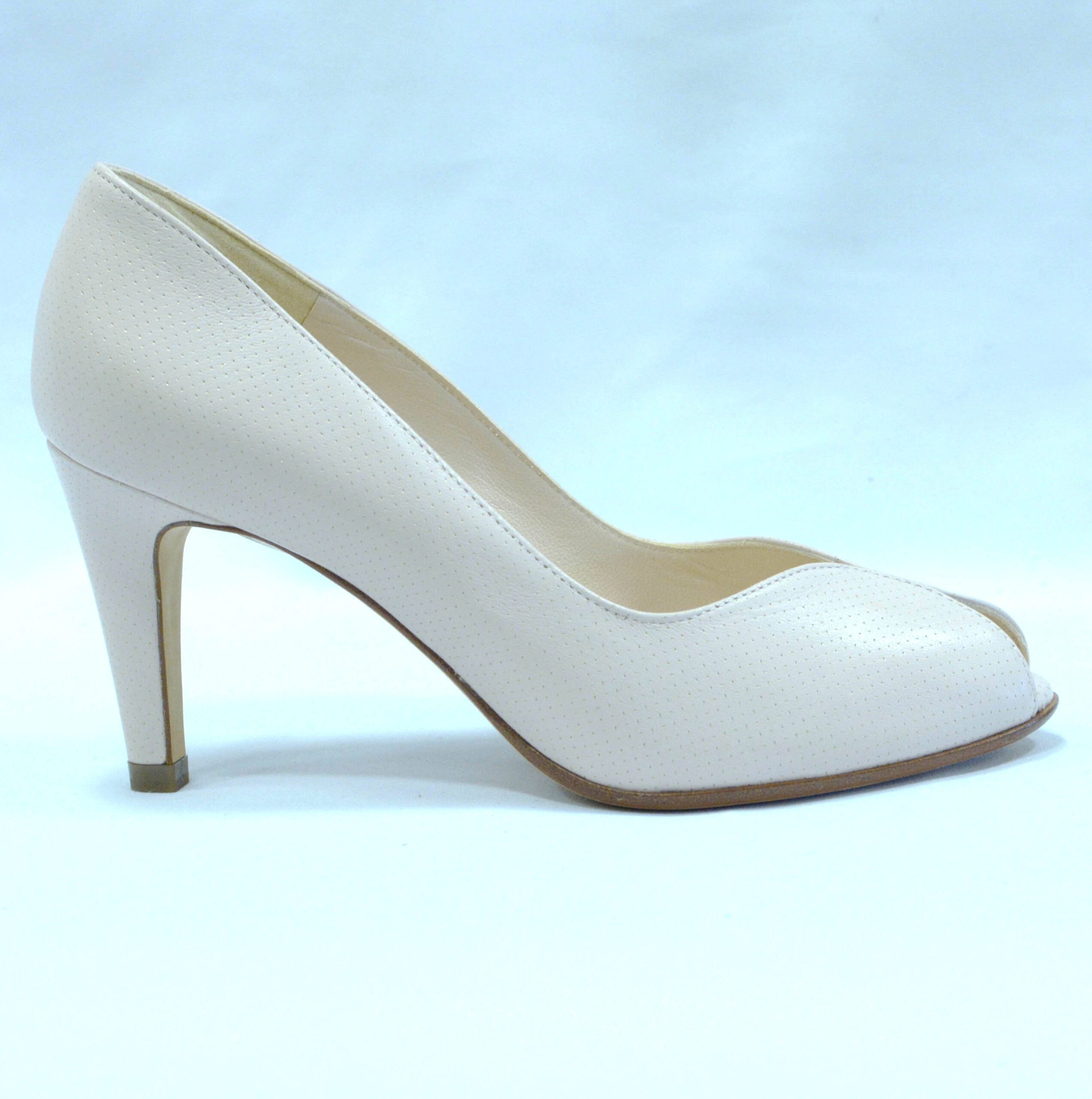Powder 96103 Peep Toe Court - 2