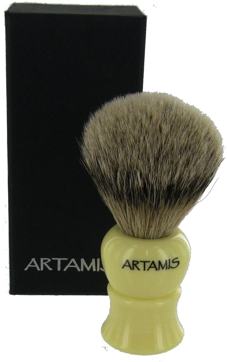 Artamis Silvertip badger shaving brush Cain of Heswall