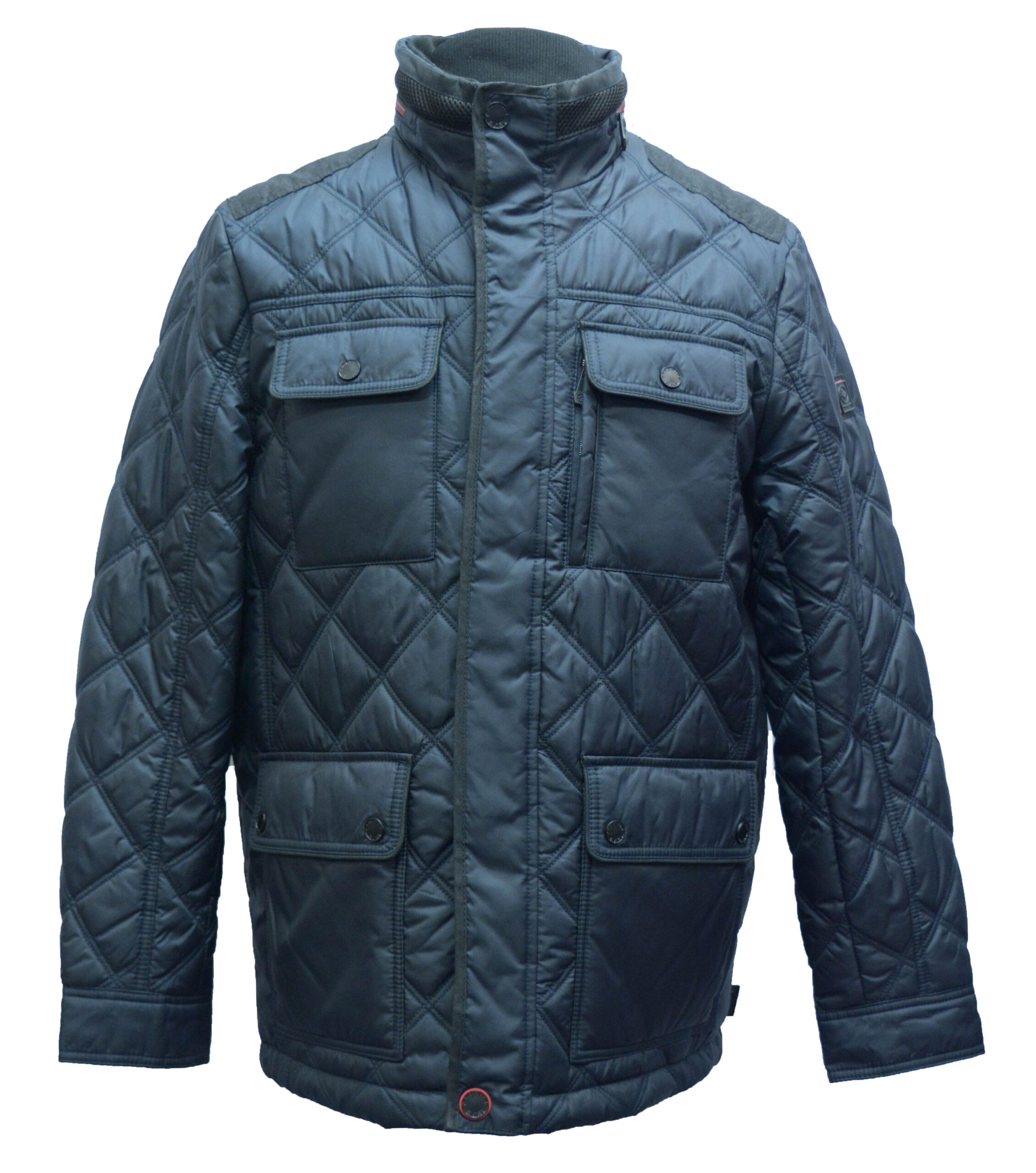 QUILT COAT - NAVY - Cain of Heswall