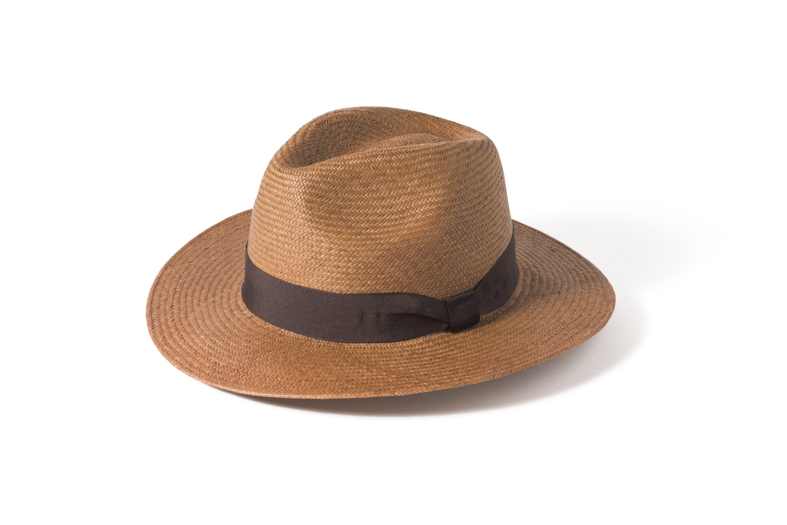 PANAMA FEDORA - TOBACCO
