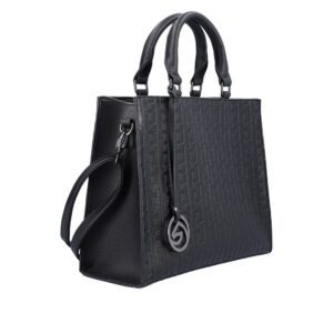 Q0709B TOTE BAG - BLACK