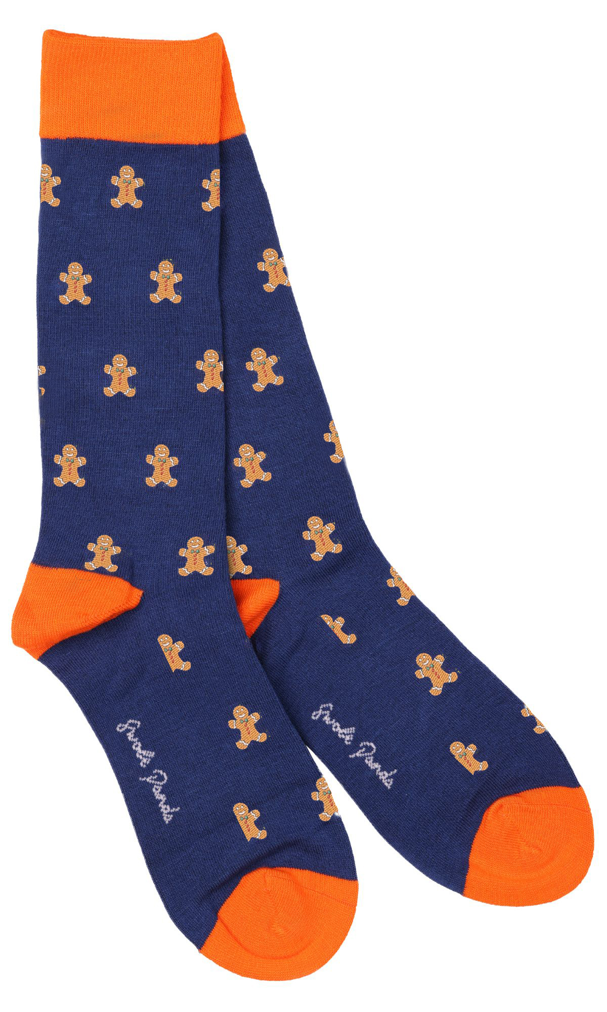 SP400 SWOLE PANDA BAMBOO SOCKS - GINGERBREAD MAN