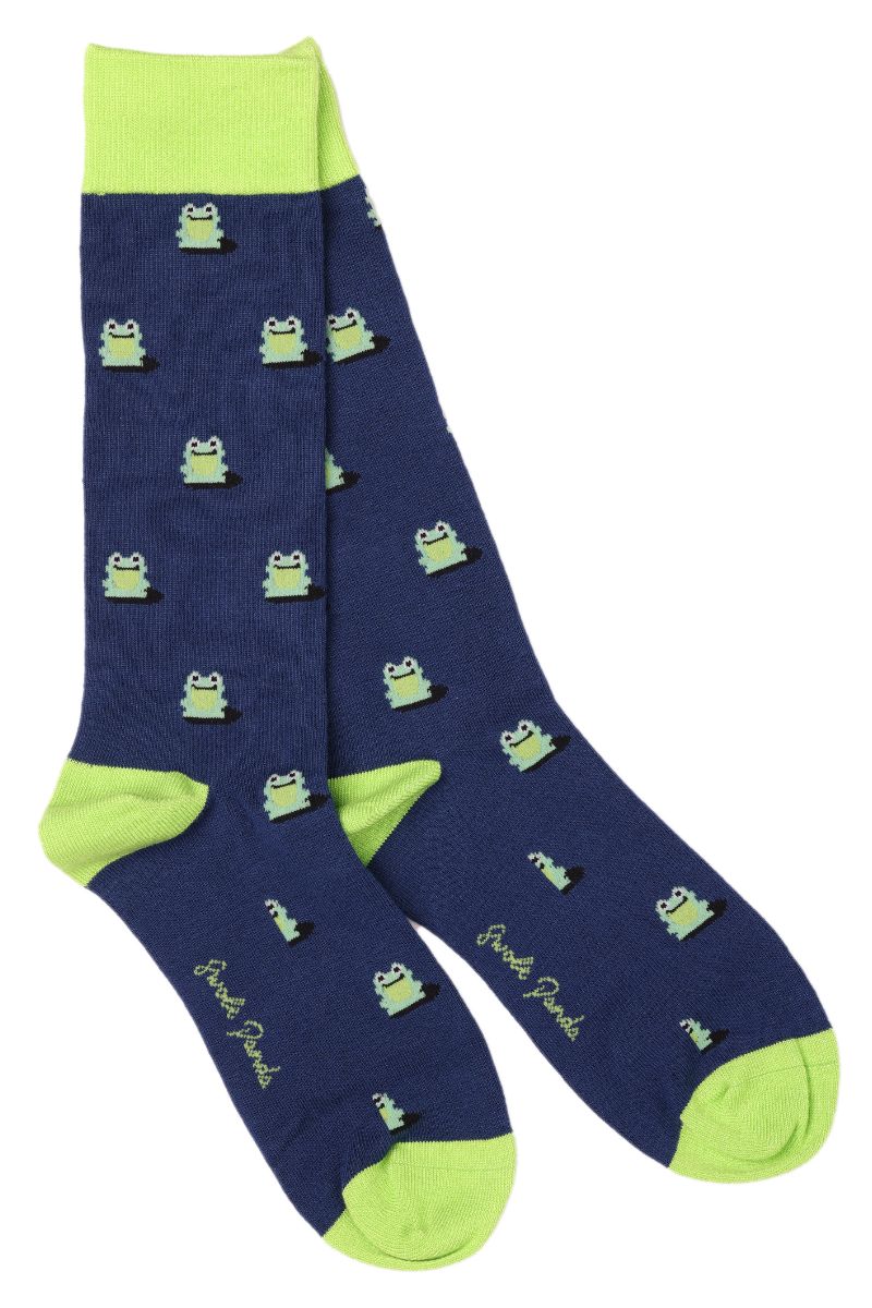 SWOLE PANDA BAMBOO SOCKS - FROG