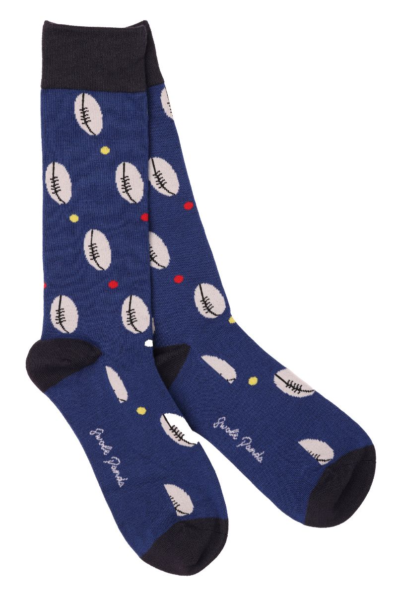 SWOLE PANDA BAMBOO SOCKS - RUGBY