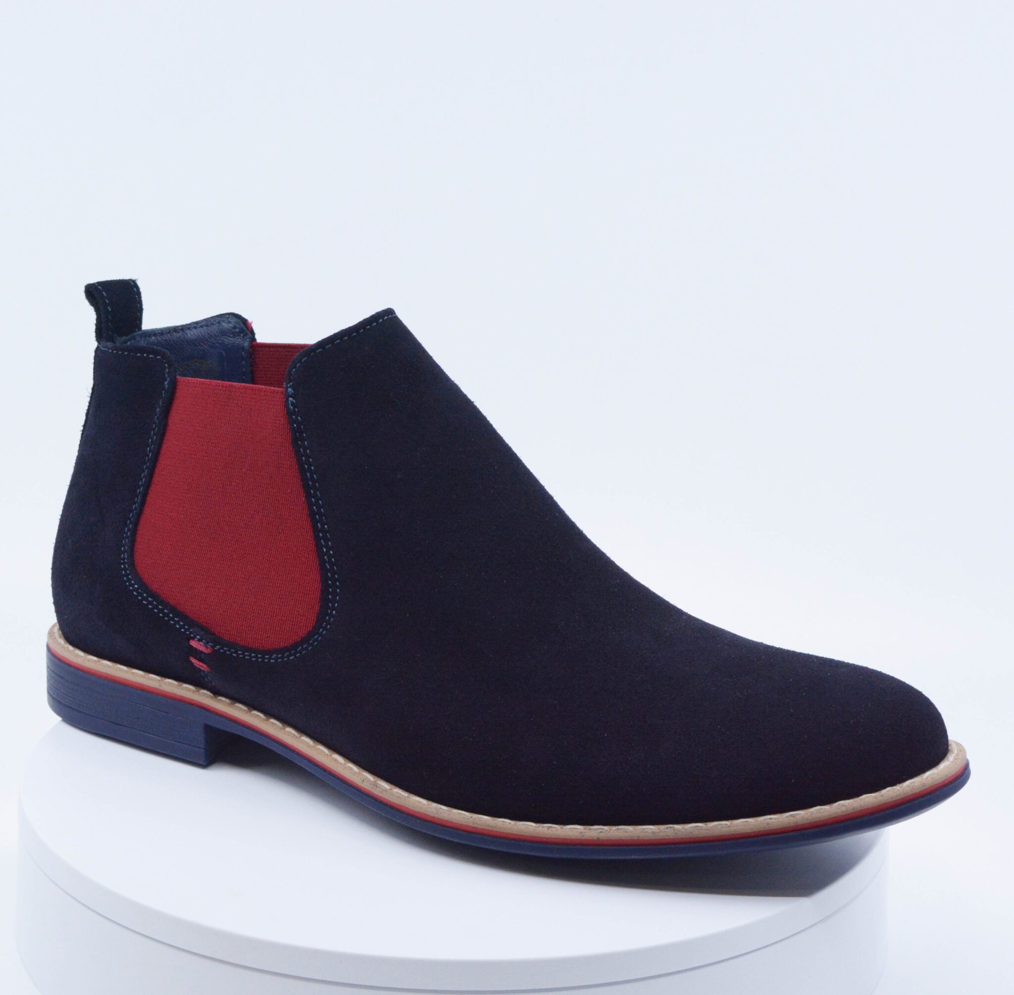 Heswall Rbl L-3960.147 CHELSEA BOOT - NAVY SUEDE - Cain of Heswall