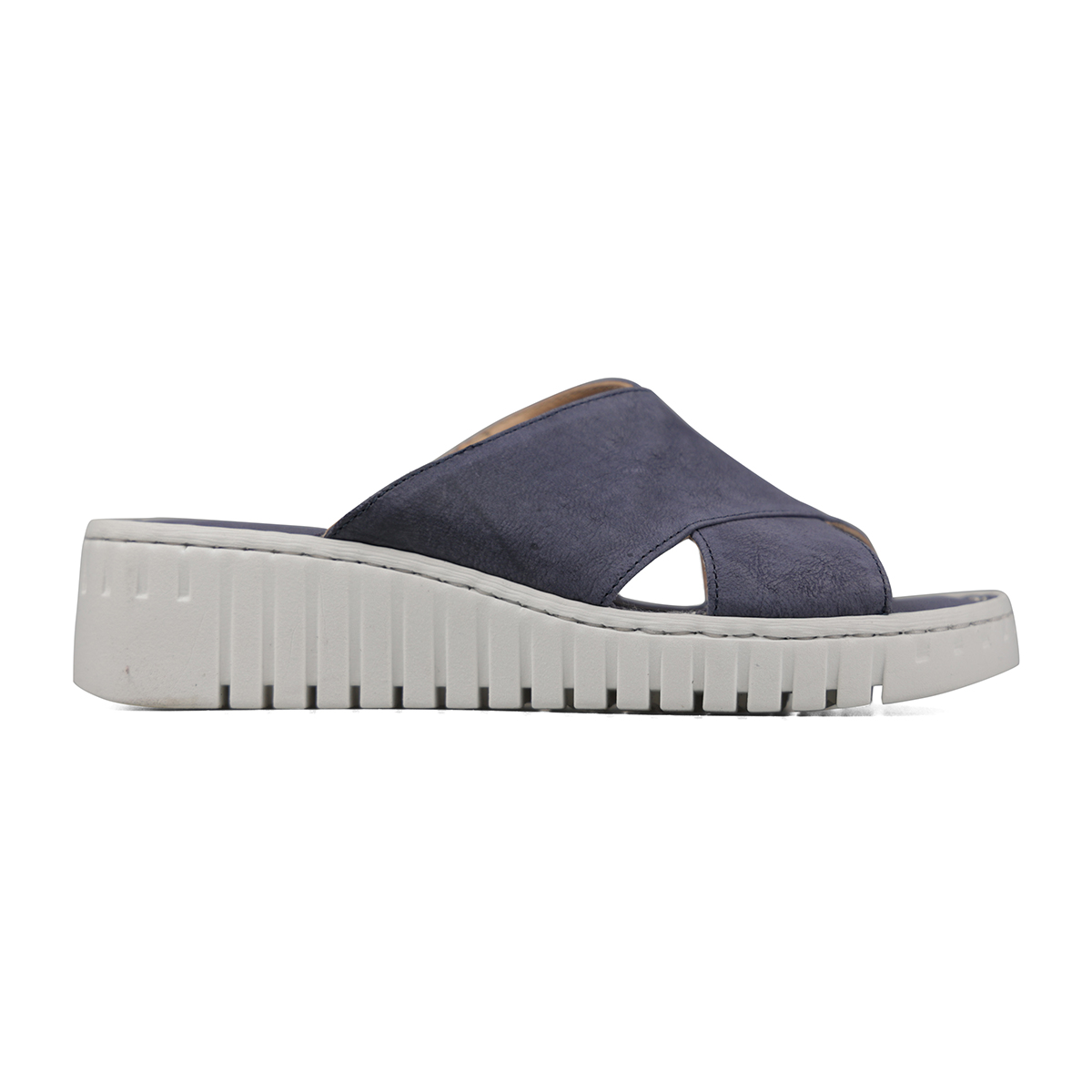 MAEVE SLIDE 4000 NAVY NUBUCK