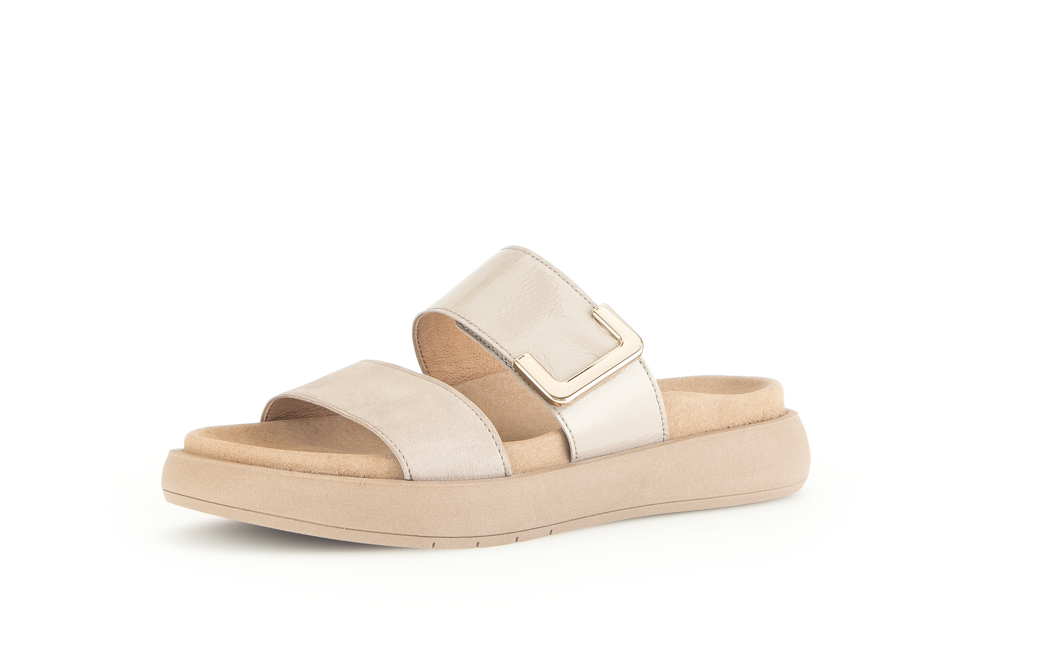 GABOR STRAP SLIDE - GOLD