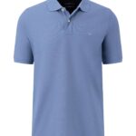 1700.4 FYNCH HATTON PLAIN COTTON POLO - PACIFIC