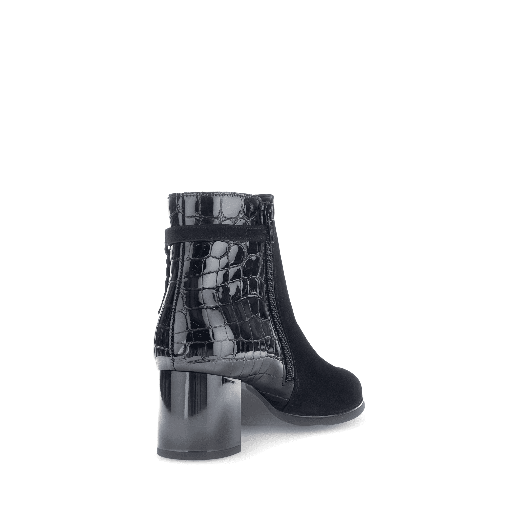 Heswall Rbl HEEL ANKLE BOOT - BLACK SUEDE - Cain of Heswall