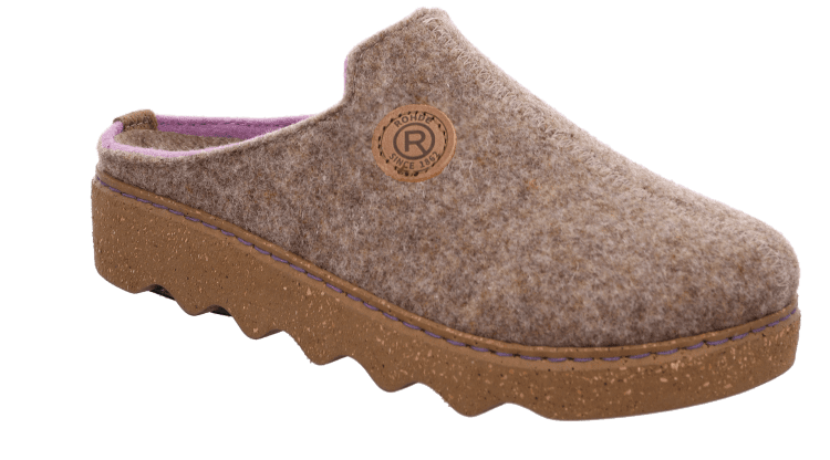 Heswall Rbl 6120.17 FOGGIA-D MULE SLIPPER - LINEN - Cain of Heswall