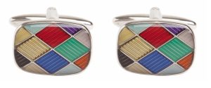 HARLEQUIN CUFFLINKS