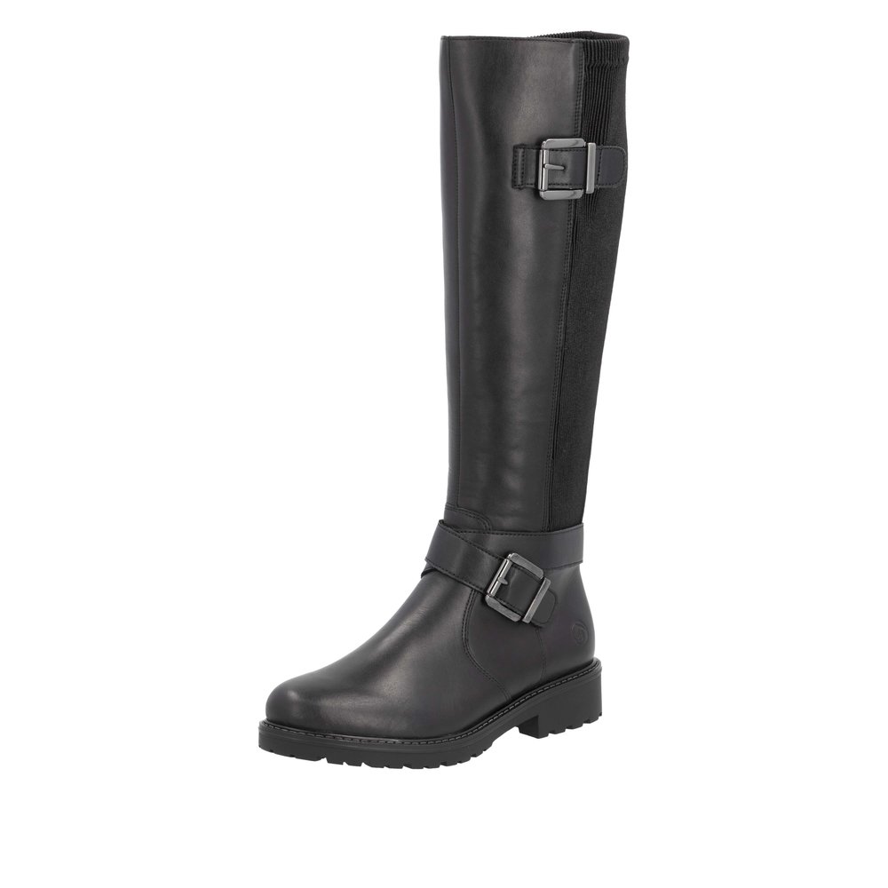 R6593.00 LH KNEE BOOT - BLACK