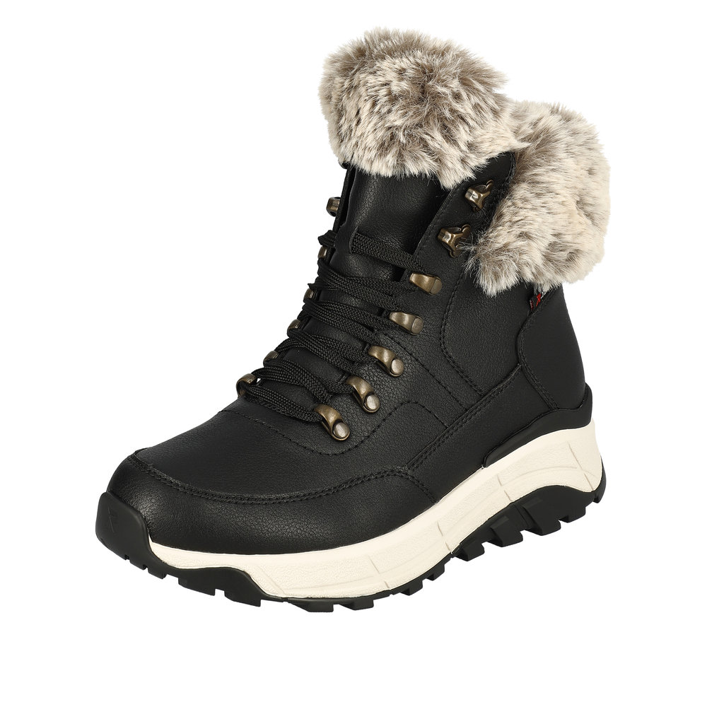 W0063.00 CALF BOOT - BLACK