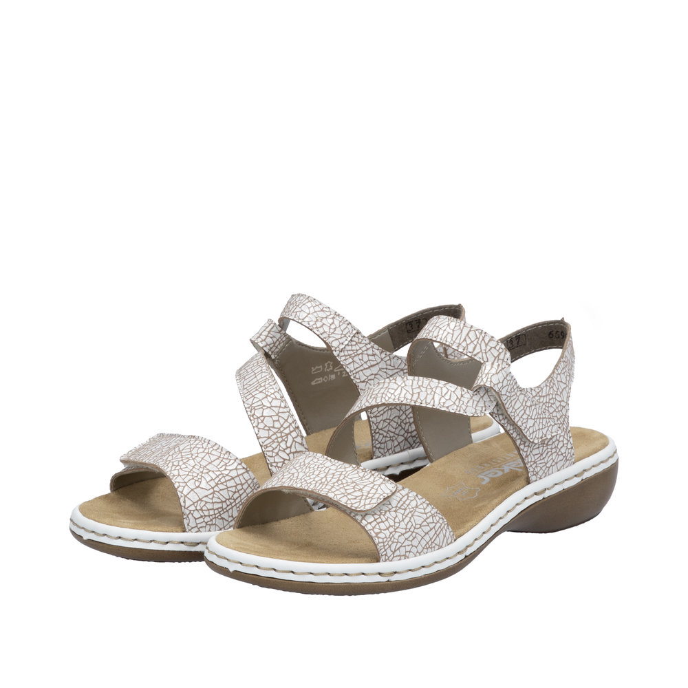 659C7.81 STRAP SANDAL - WHITE