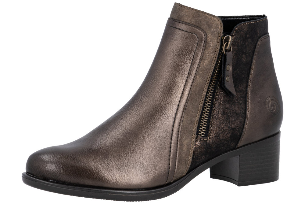 R5172.90 ZIP ANKLE BOOT - BRONZE METALIC