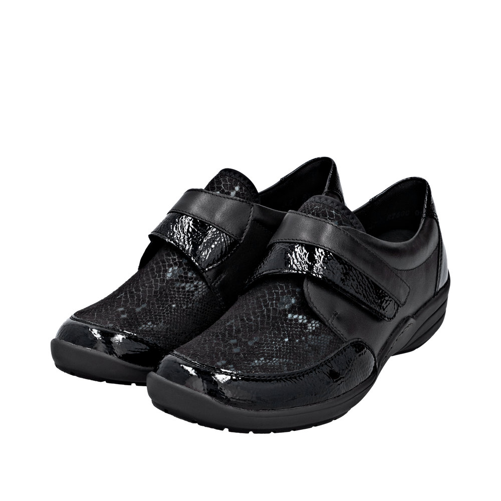 R7600.00 STRAP TROUSER SHOE - BLACK