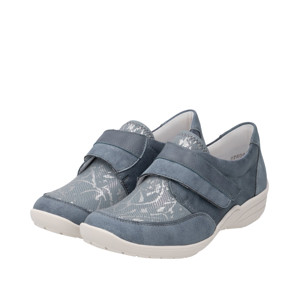 R7600.14 STRAP TROUSER SHOE - BLUE