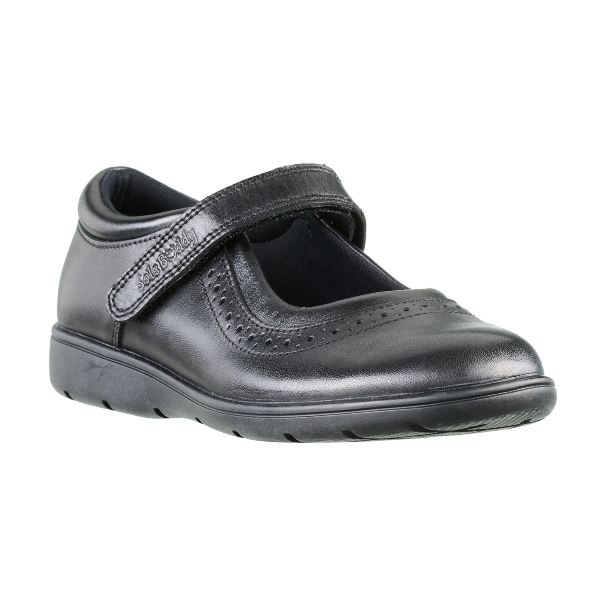 STAR SCHOOL SHOES - BLACK