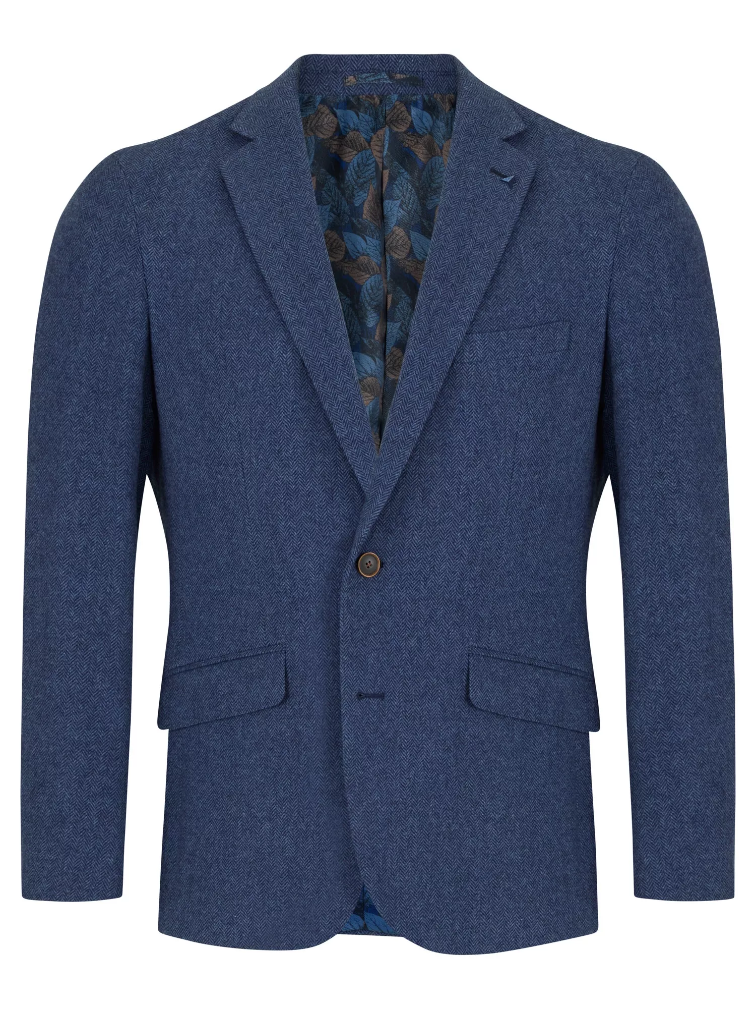 14032.26 DG's Drifter SB HERRINGBONE TOULOUSE JACKET - BLUE