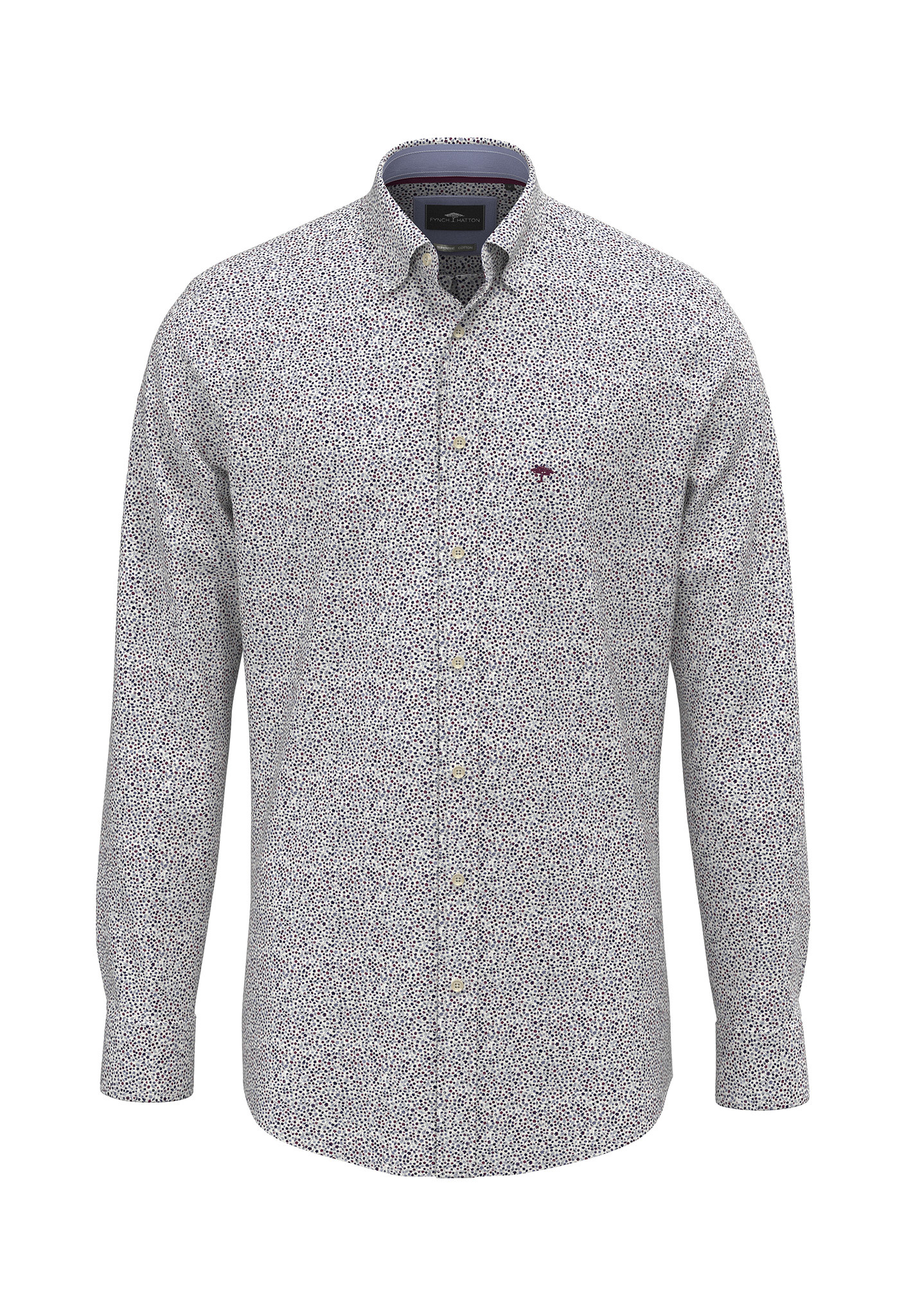 8543.368 FYNCH HATTON LONG SLEEVE PRINT B/D