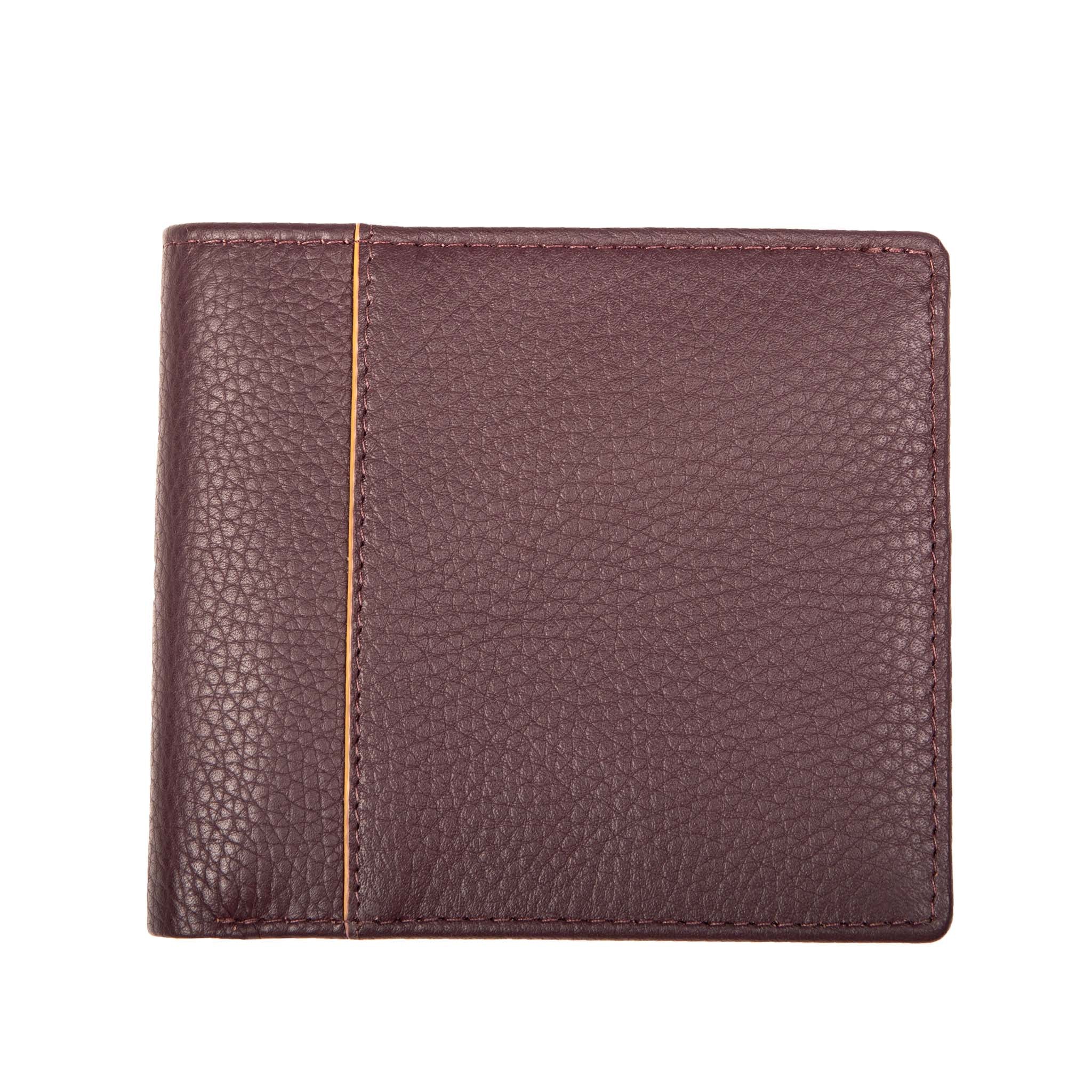 23-5572 DENTS RFID LEATHER NOTECASE - BORDEAUX