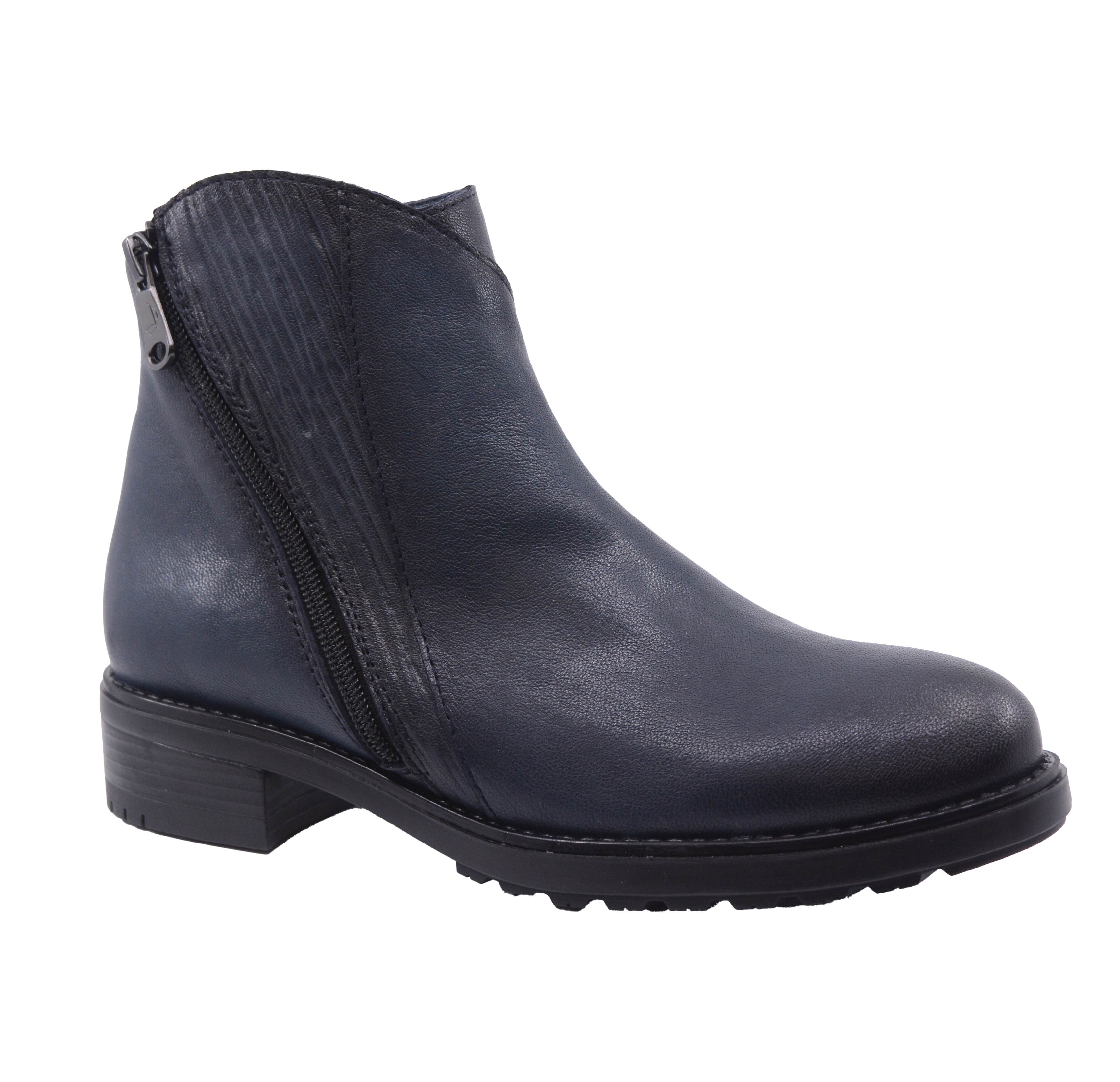 ANKLE BOOT - NAVY