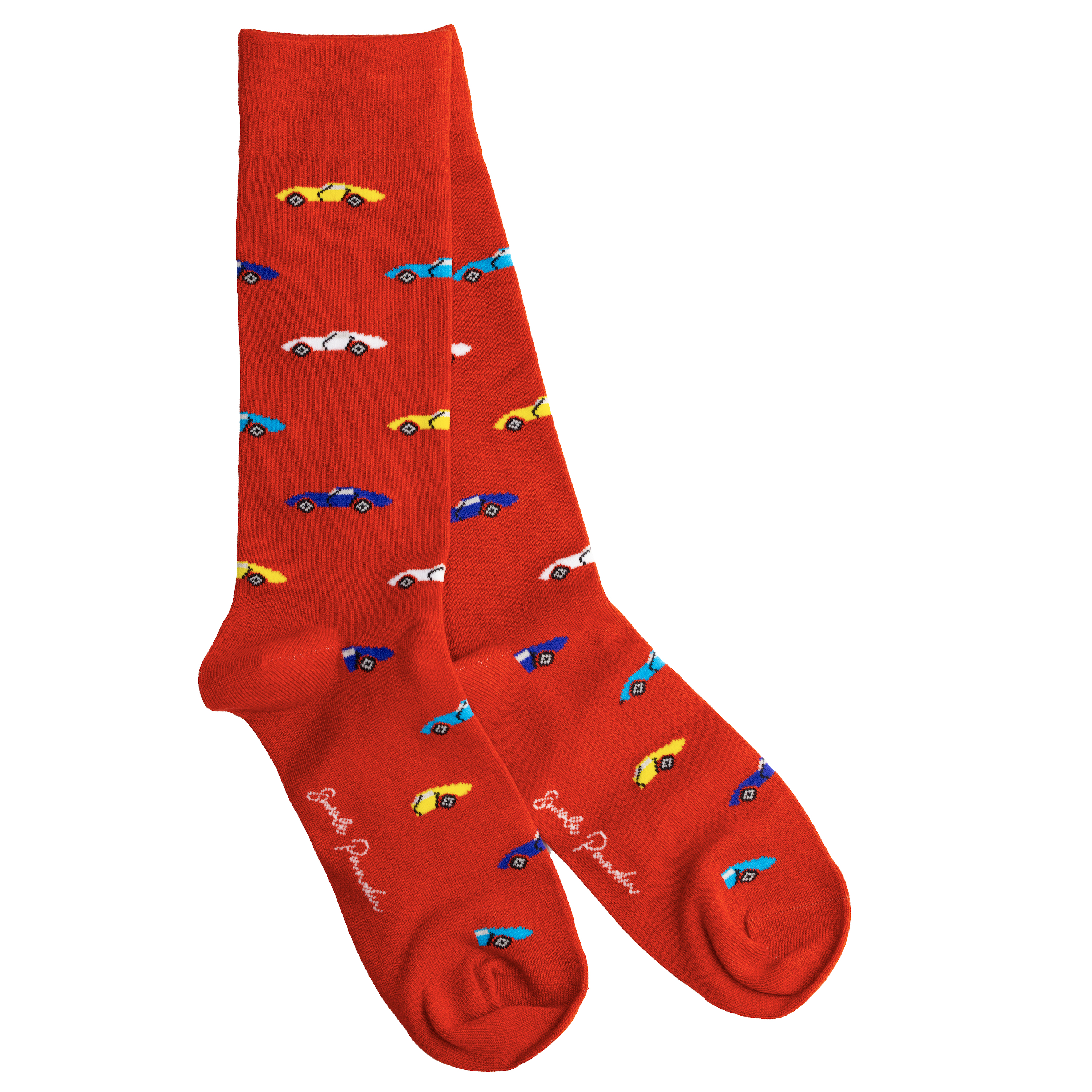 SWOLE PANDA BAMBOO SOCKS - CLASSIC CARS