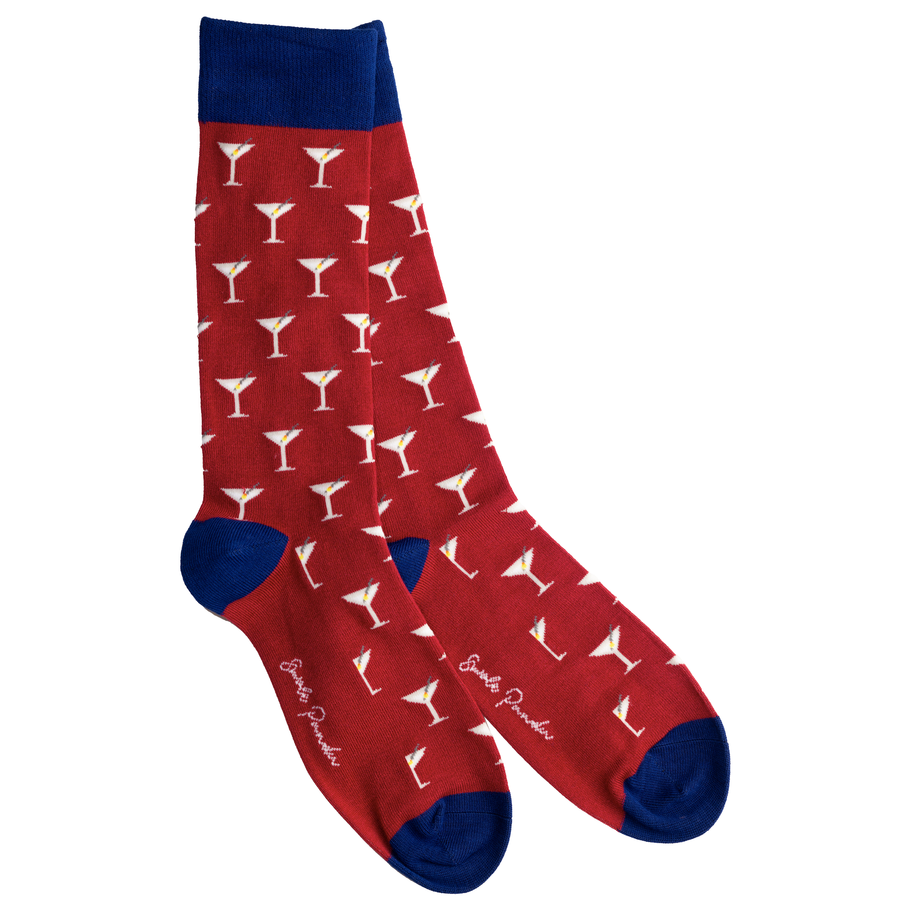 SWOLE PANDA BAMBOO SOCKS - MARTINI GLASS