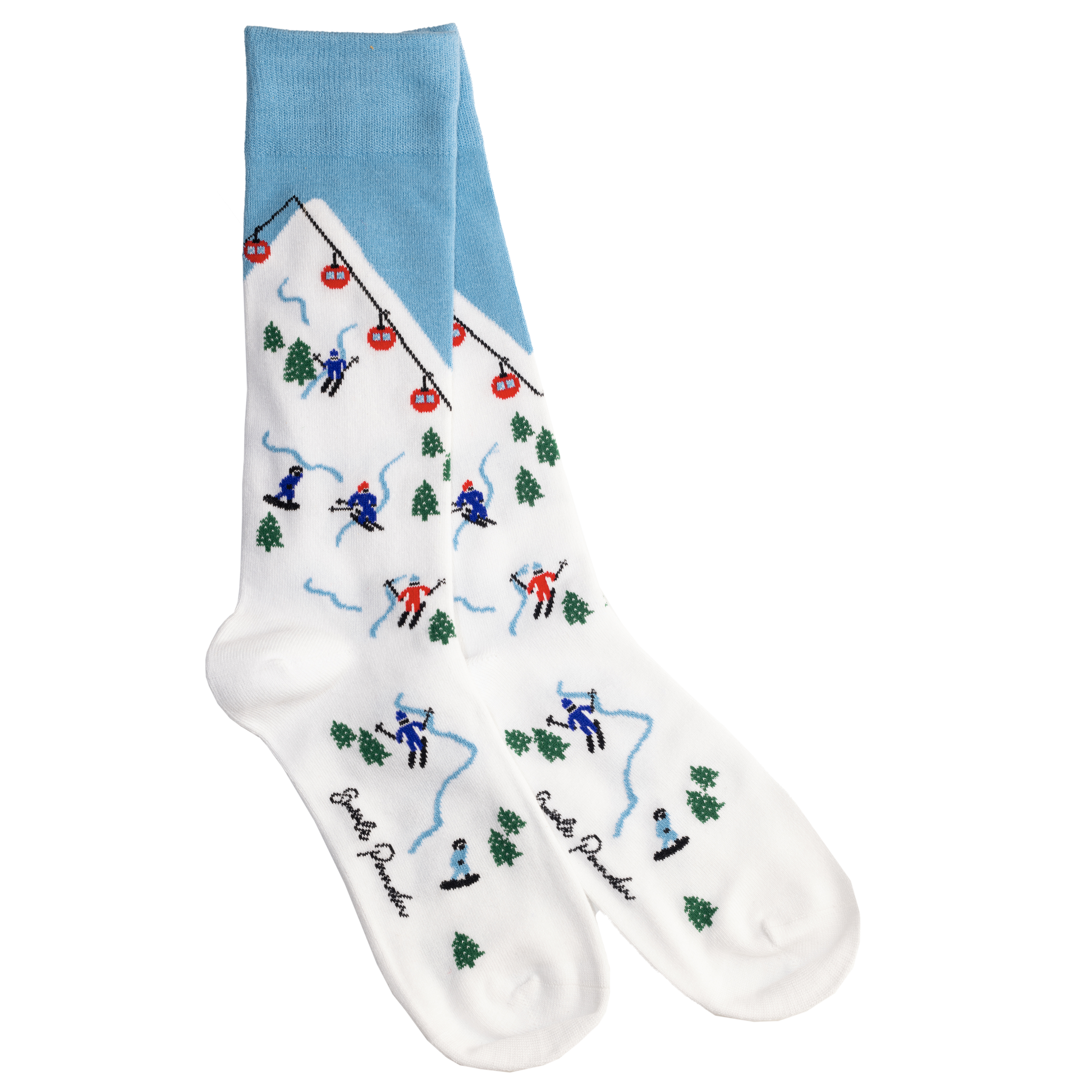 SWOLE PANDA BAMBOO SOCKS - SKI LIFT
