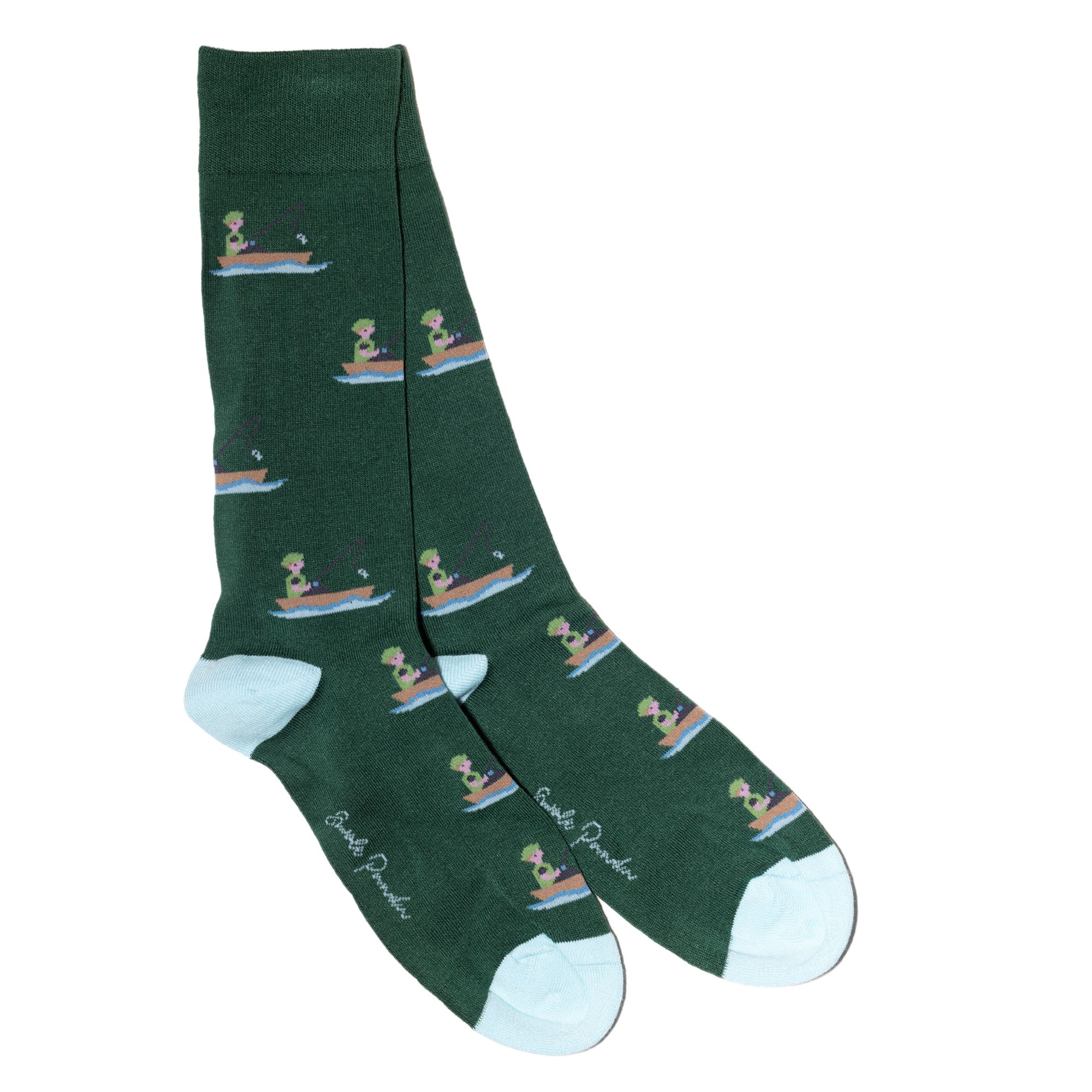 SWOLE PANDA BAMBOO SOCKS - ANGLER