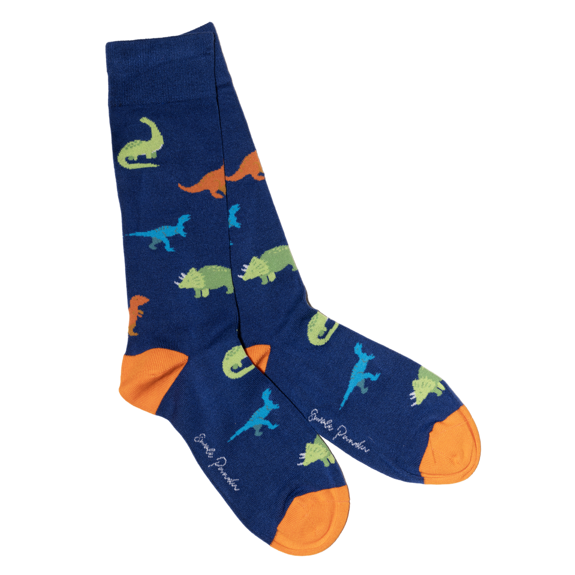 SWOLE PANDA BAMBOO SOCKS - DINOSAURS