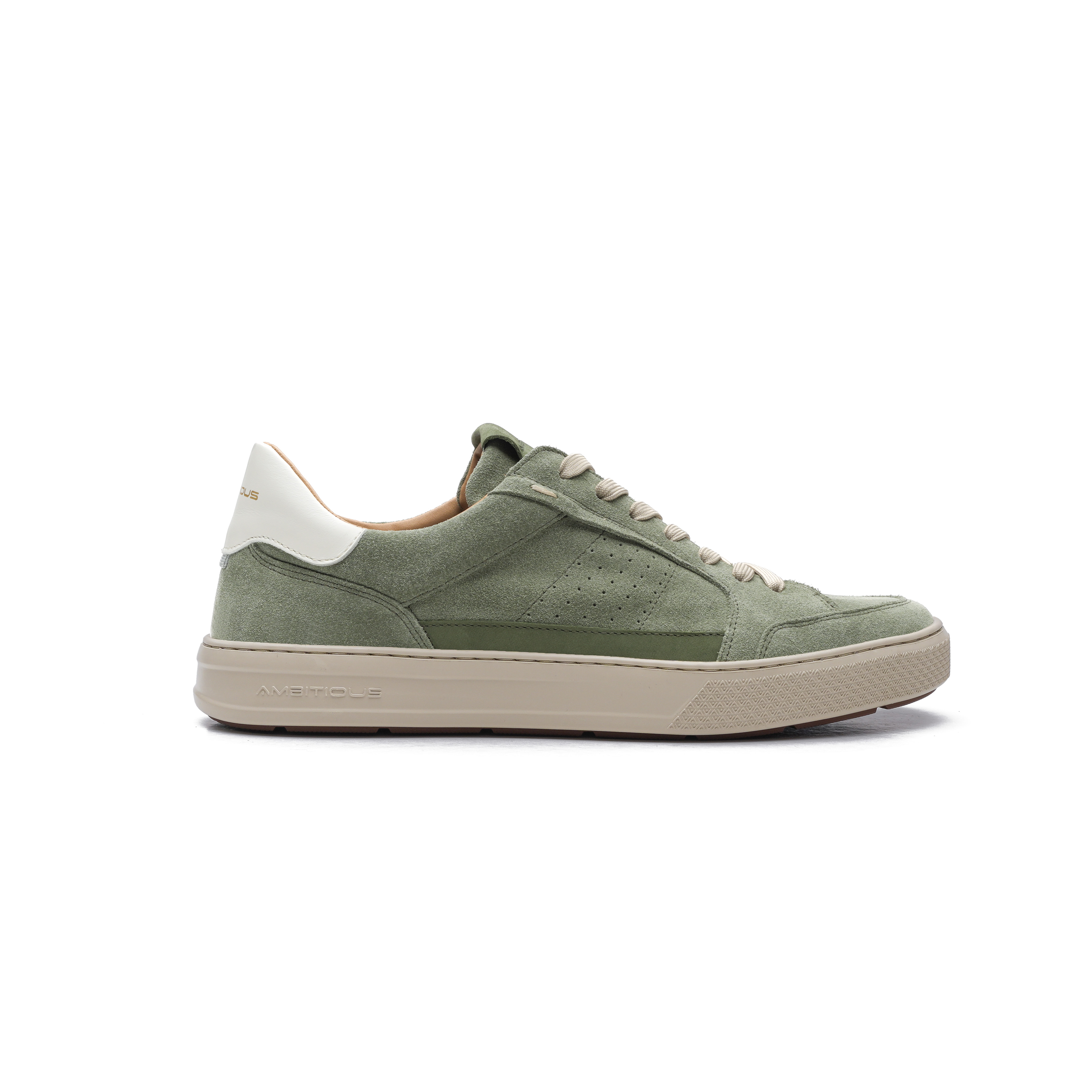 14169 WALKER - GREEN SUEDE