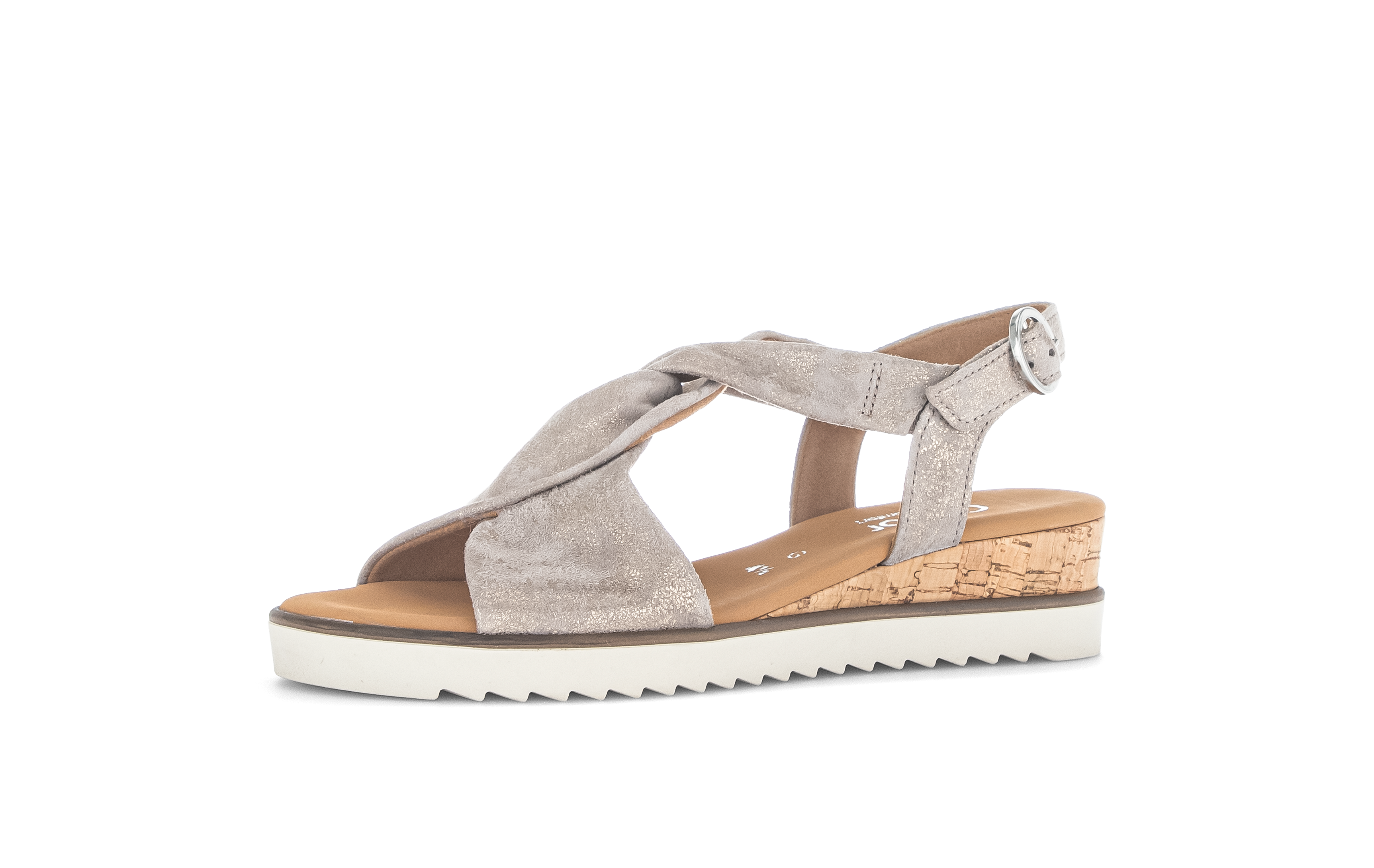 CROSS FRONT SANDAL - METALLIC 751.95