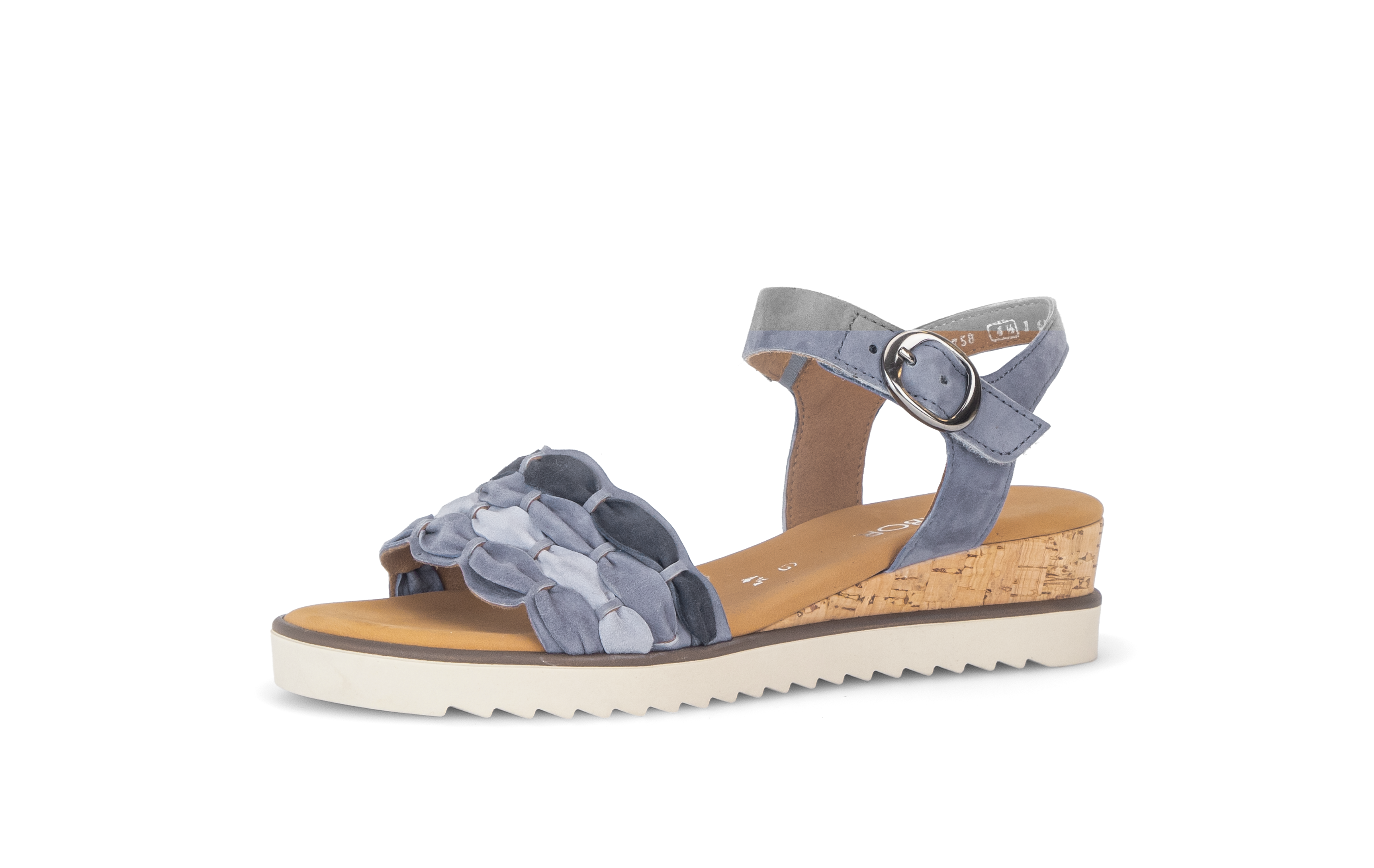 758.26 STRAP SANDAL - BLUE