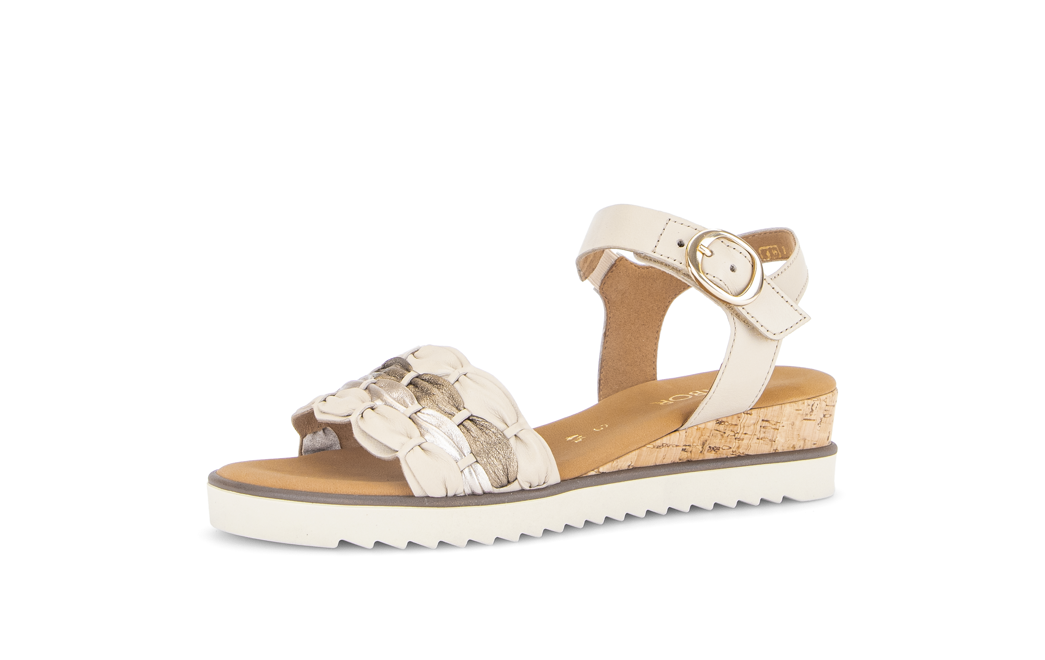 758.65 STRAP SANDAL - METALLIC