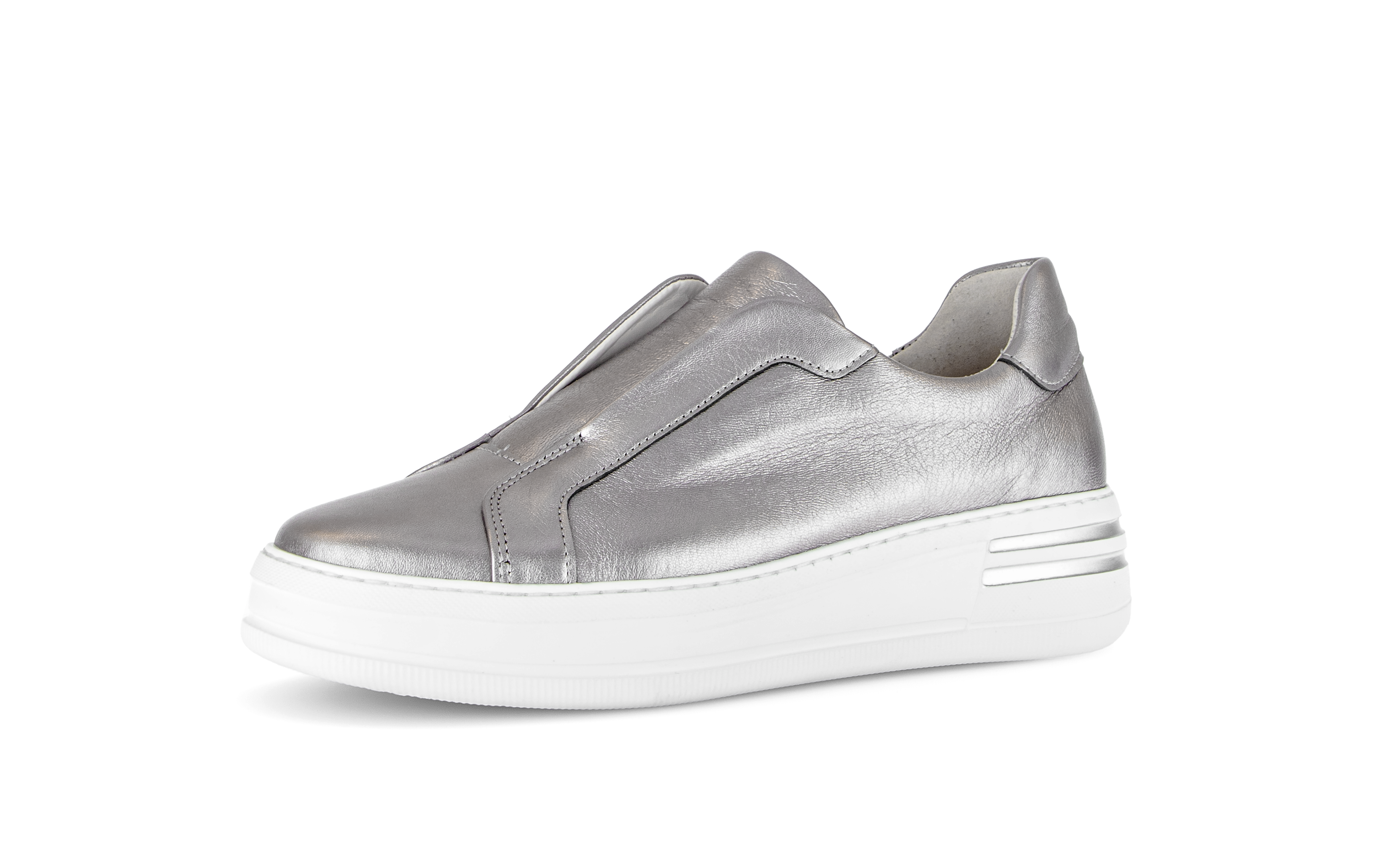 391.81 ZIP & LACE WALKER - SILVER