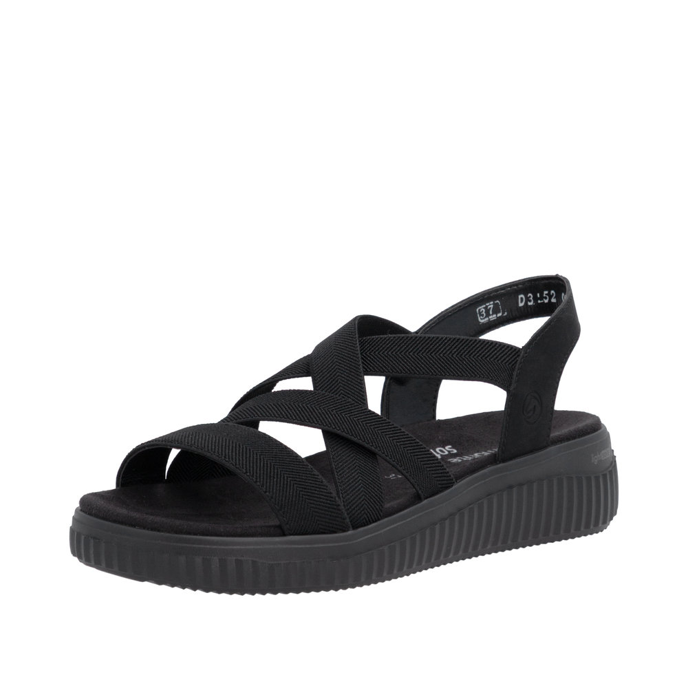 D3L52.00 STRAP SANDAL - BLACK