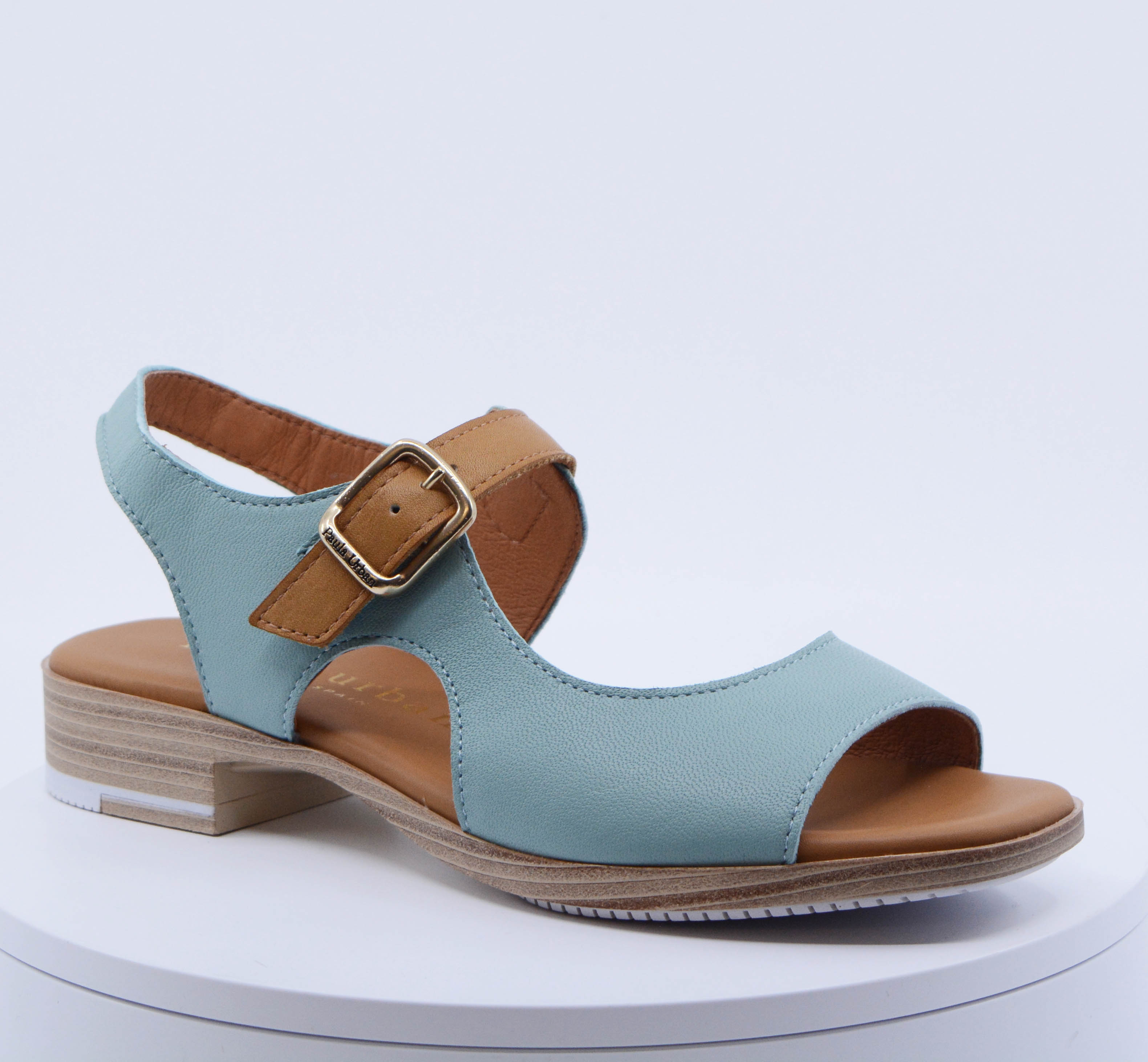 9.780.1 SEMI COVER SANDAL - BLUE