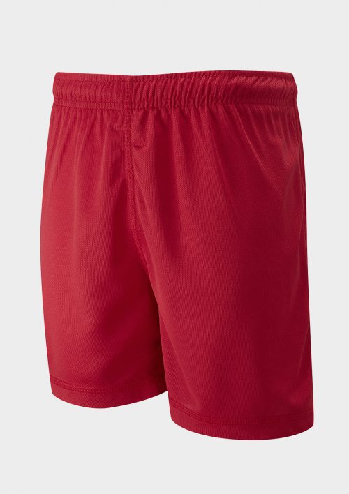 Y50 PE SHORTS - SCARLET RED