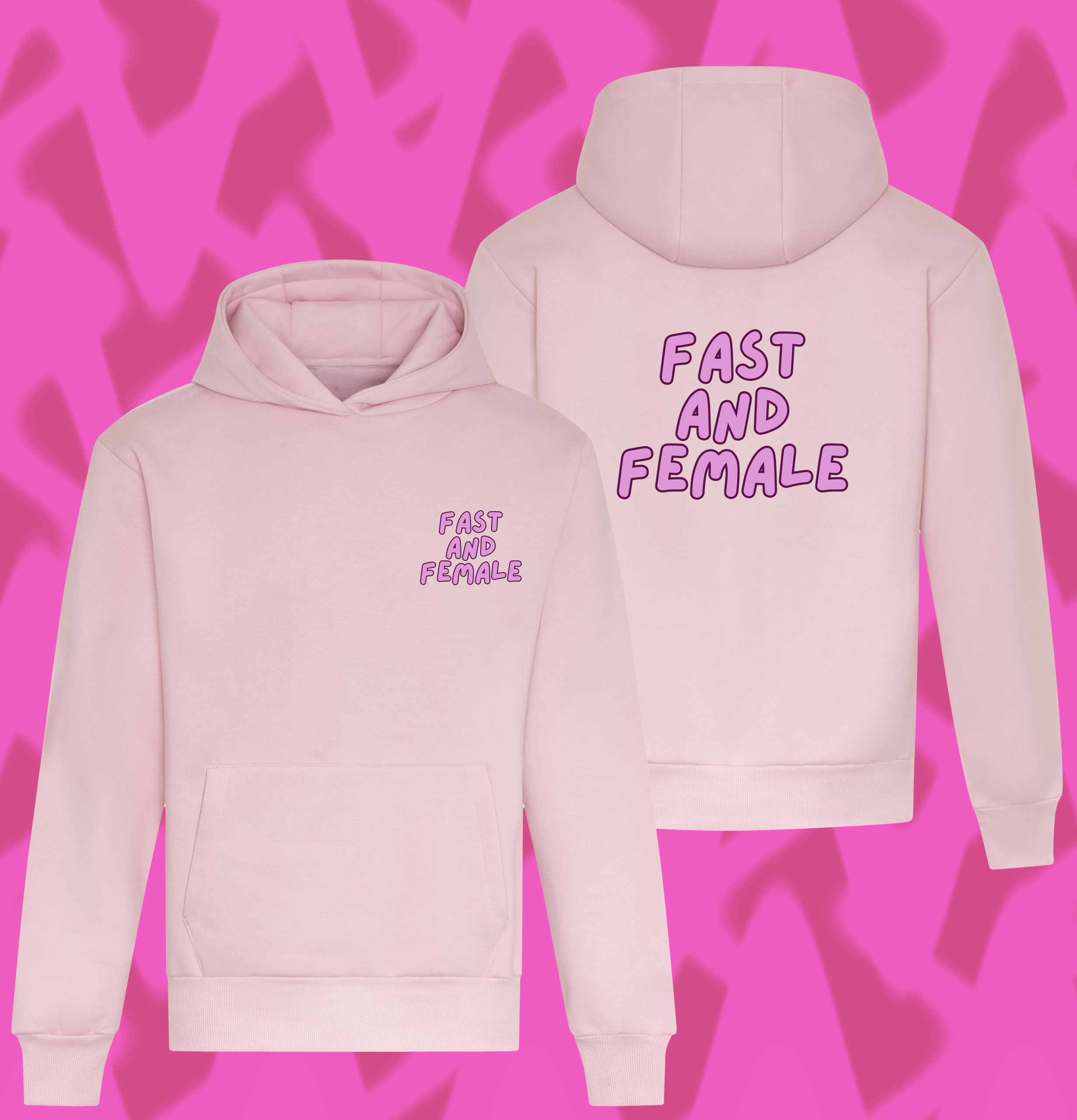 FAST & FEMALE HOODY
