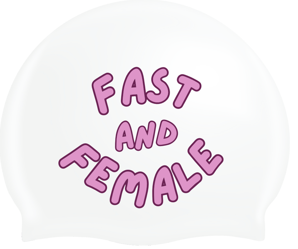 FAST & FEMALE SWIM CAP